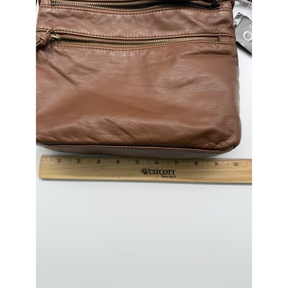 Brown Bueno Handbag Brown adjustable strap Lined Crossbody Purse Shoulder Bag - Picture 12 of 13